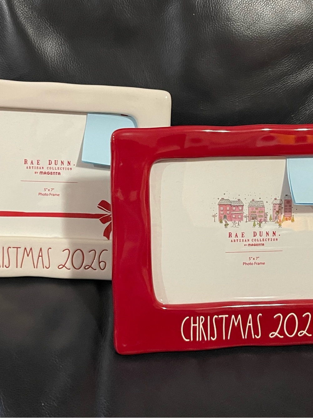 Christmas Rae Dunn Picture Frame - Rae Dunn CHRISTMAS 2026 Picture Frame White - Picture 8 of 11
